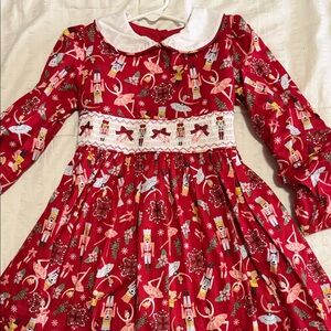 Bonnie Jean Red Nutcracker Dress